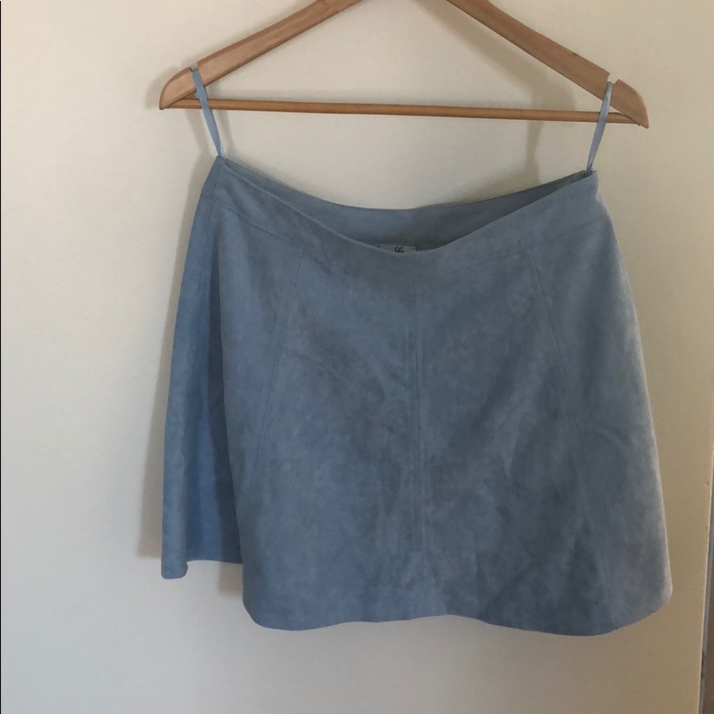 Soft Blue Skirt